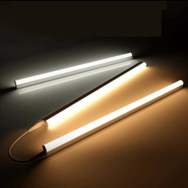 lampu tl neon t5  led 10w 60cm tube warna warni