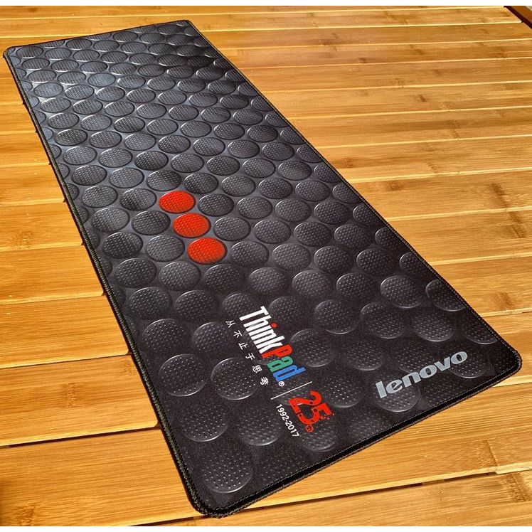 Mousepad Gamer Lenovo Thinkpad Kantor Tebal Tahan Air Panjang Keren