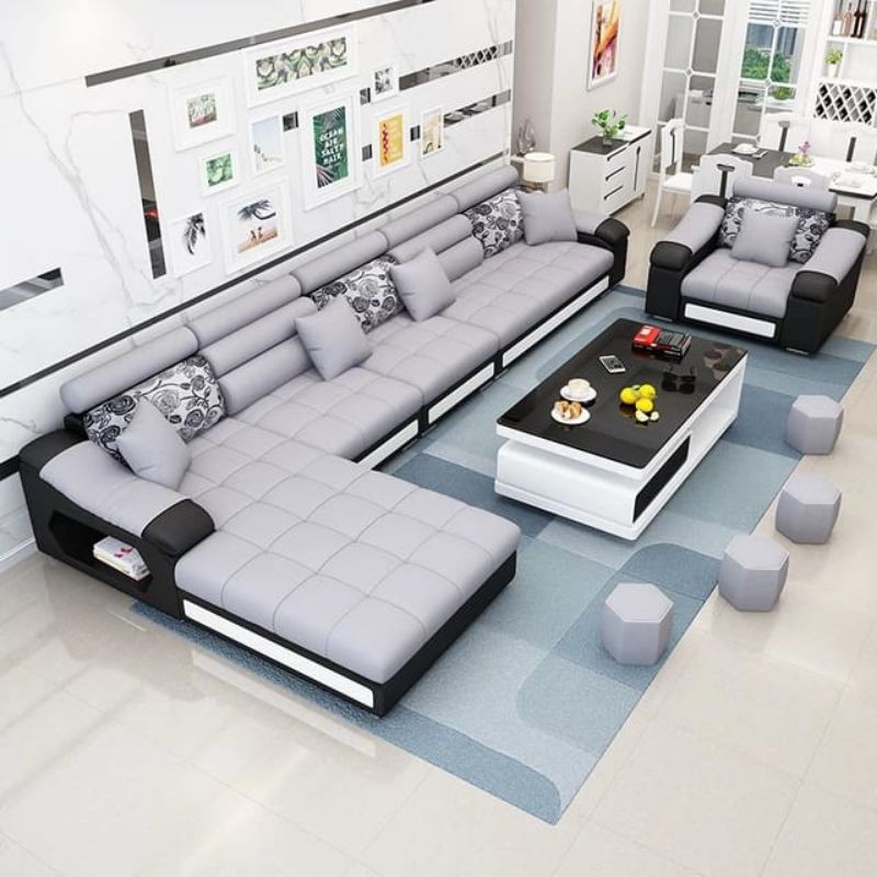 (Lu14) shofa ruang tamu minimalis modern