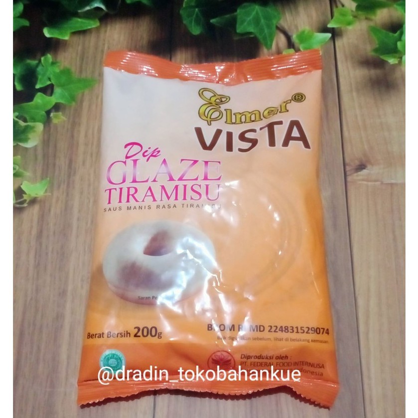 

DIP GLAZE TIRAMISU 200 GR