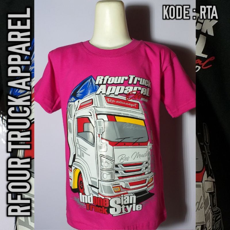 KAOS TRUCK ANAK /KAOS TRUCK OLENG ANAK / KAOS ANAK / KAOS TRUCK MANIA