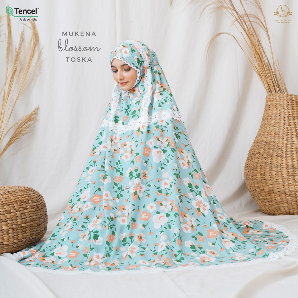 Mukena Blossom Toska - Mukena 2 in 1