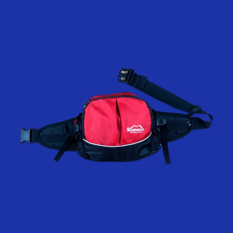 tas waistbag outdoor summit impor second