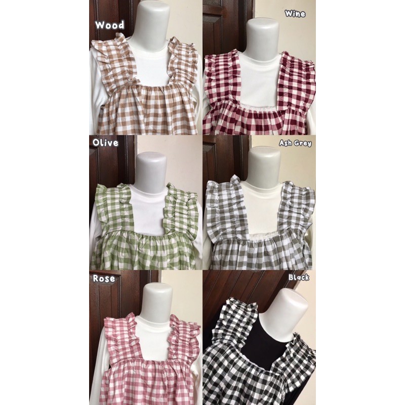 GINGHAM TOP by Dippew