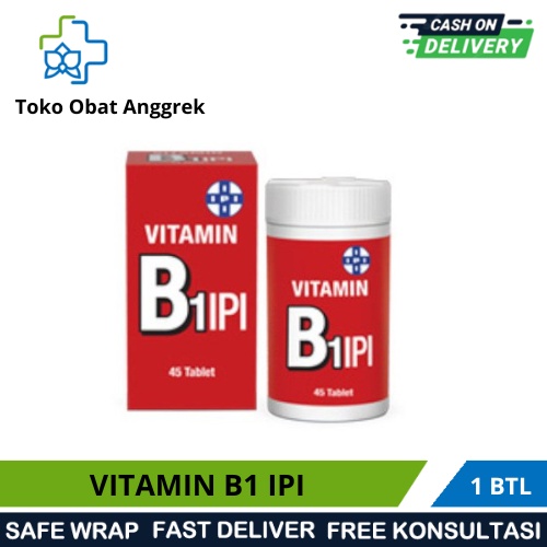 Jual VITAMIN B1 IPI ISI 45 TAB/UNTUK MEMENUHI KEBUTUHAN VITAMIN B1 PADA ...