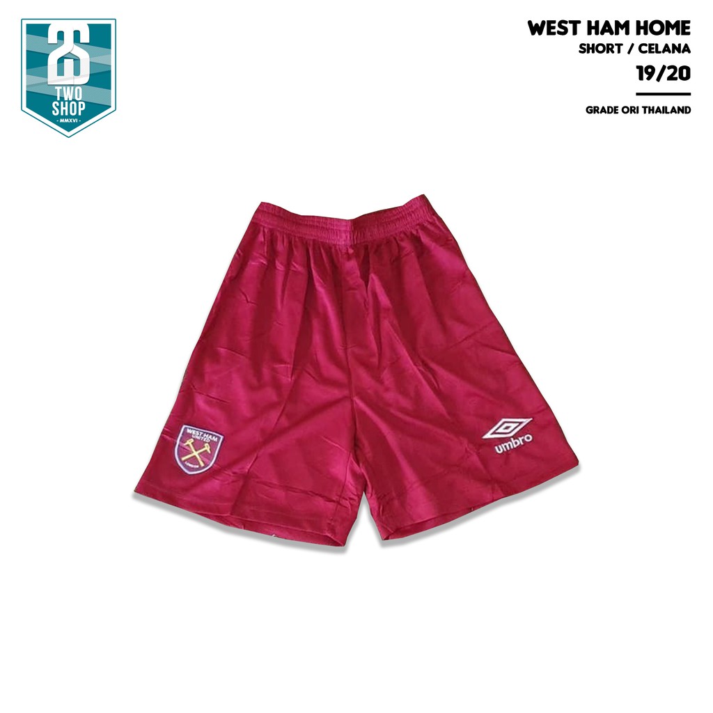 Celana Bola West Ham Home 2019/2020 Grade Ori