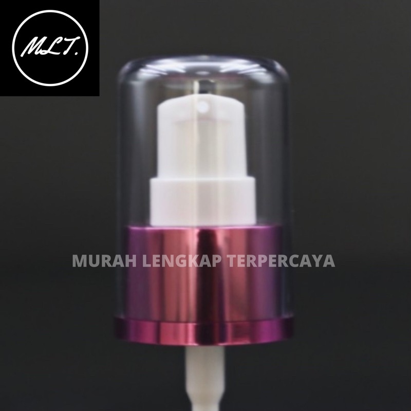 BOTOL PUMP TREATMENT 100ML PINK / BOTOL LOTION PUMP TREATMENT PINK FULLCAP