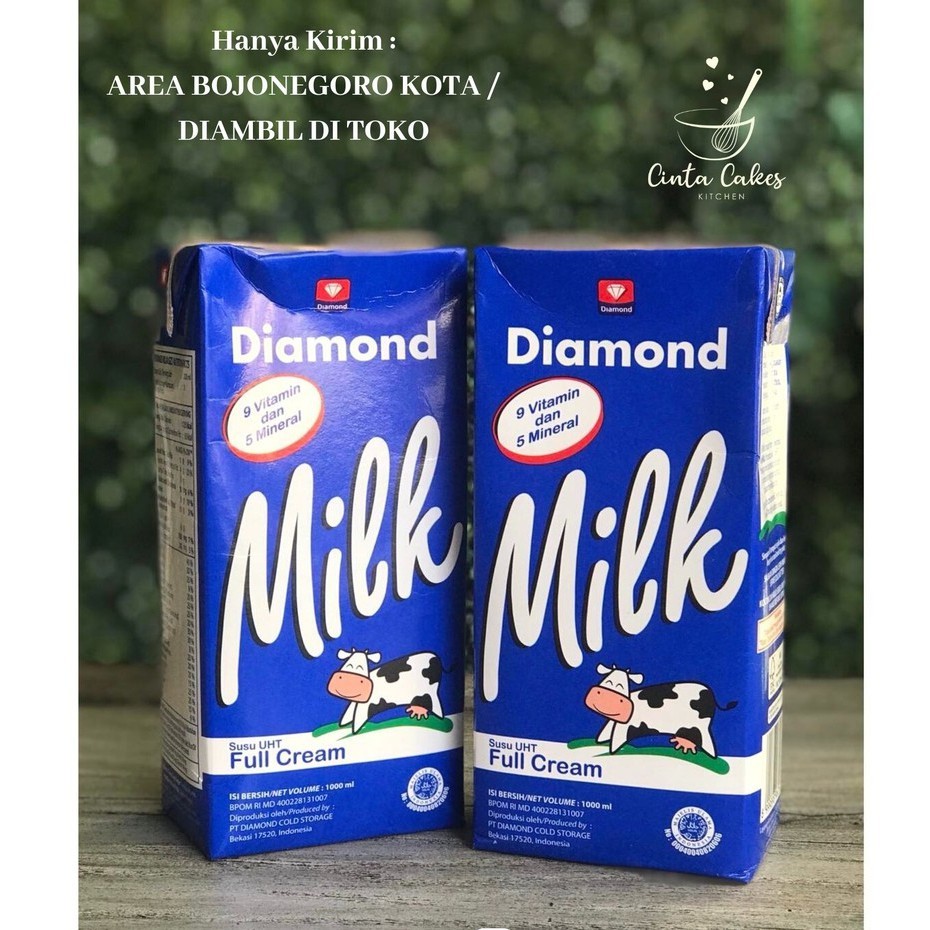 Susu UHT Diamond 1000 ml