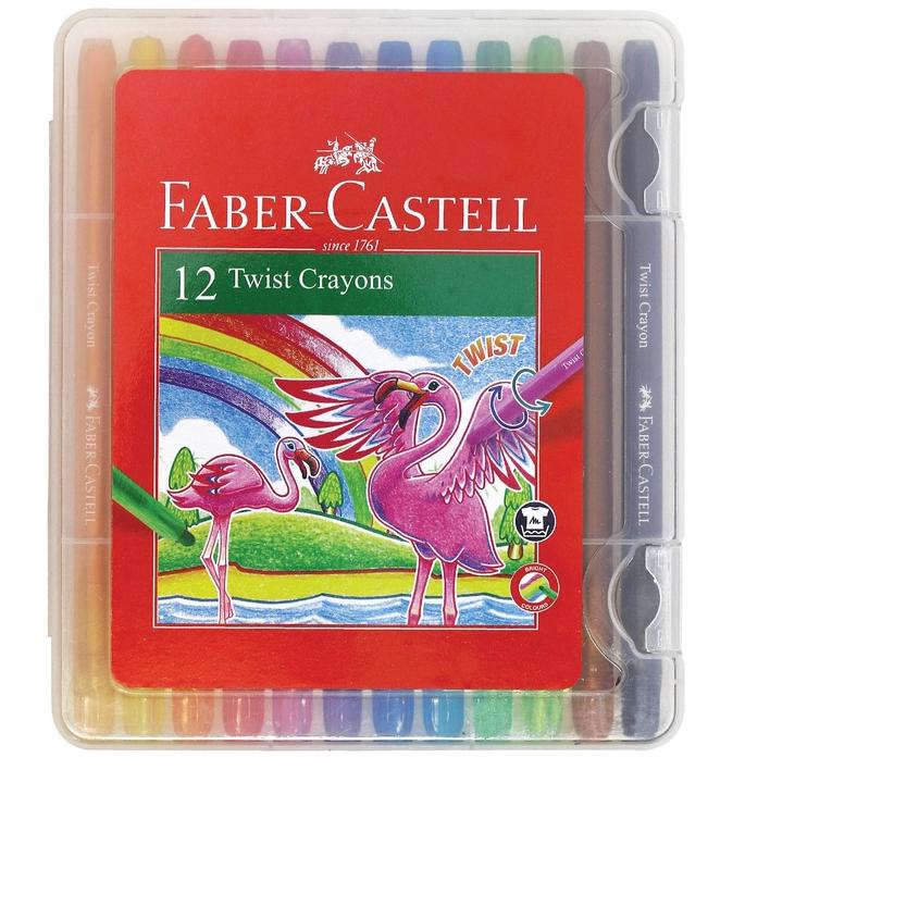 

Barang Bagus Faber-Castell Twist Crayon set 12,,,