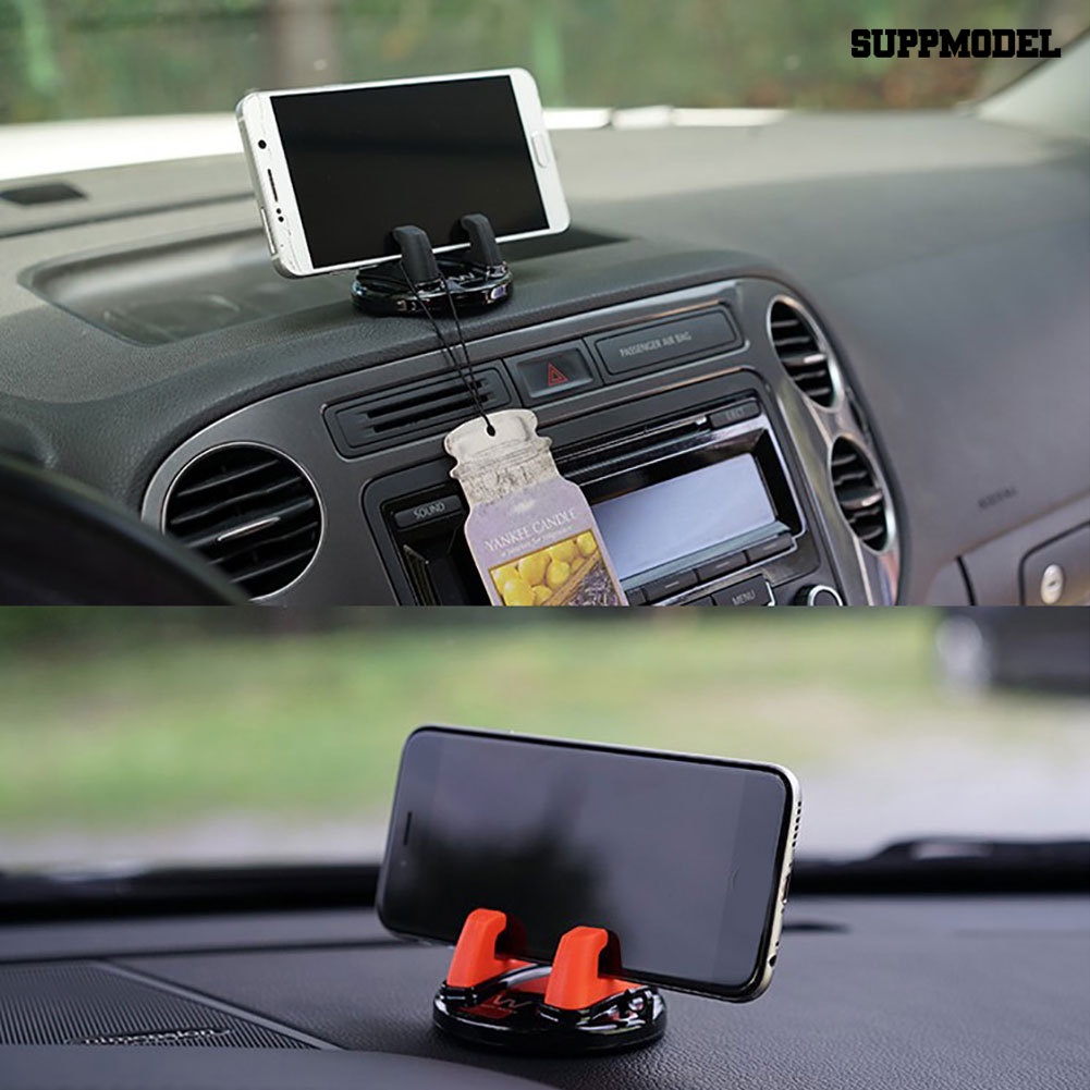 Sdl Stand Holder Handphone / GPS Universal Rotasi 360 Derajat Untuk Dashboard Mobil