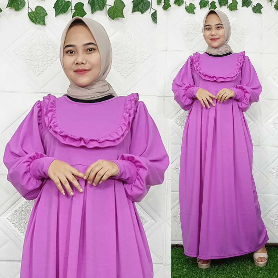 GAMIS CERUTY BABYDOLL DRESS PANJANG GL FASHION