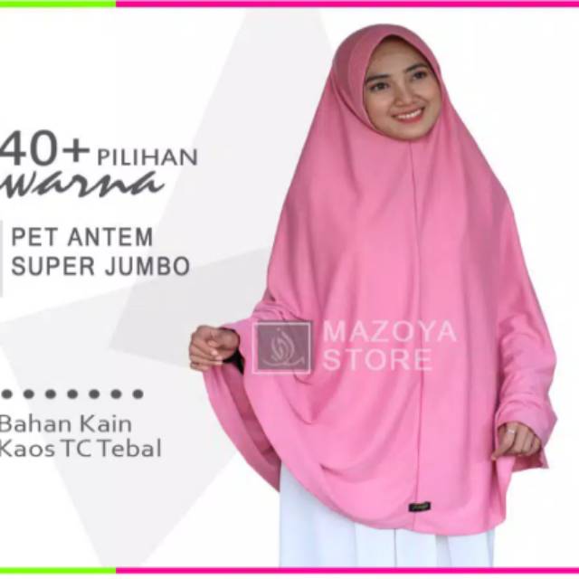 Jilbab pet antem SUPER JUMBO