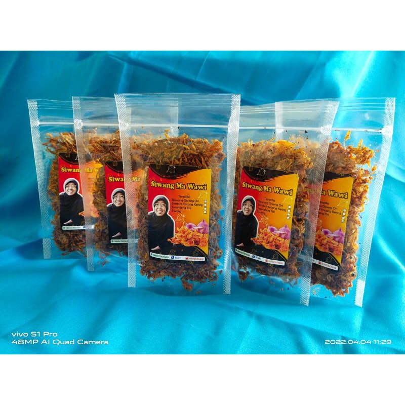 

Bawang goreng (siwang mawawi)100%Bawang Asli pilihan