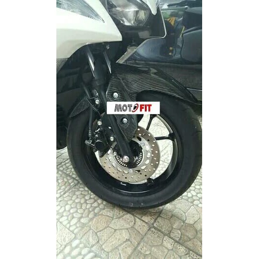 Spakboard Depan Carbon Kevlar Yamaha Aerox 155 Vva front fender aerox