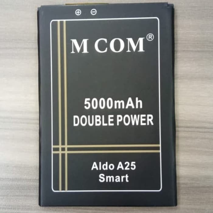 Battery Batere Batre Baterai Double Power Mcom Aldo AS10 Smart - AS 10 Smart - A25 Smart