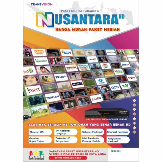 Receiver Transvision Nusantara HD