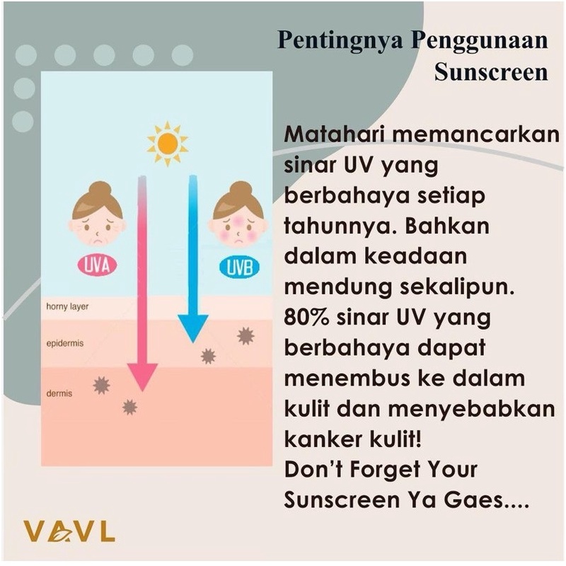 [BPOM] VAVL Sunscreen Vightne Glowing by vivalentine