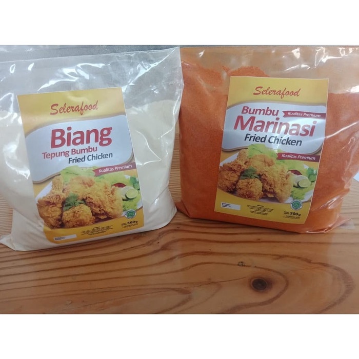 

TERBARU #PAKET 1 SELERAFOOD Biang Tepung 1 Pack & Bumbu Marinasi 1 Pack @500g