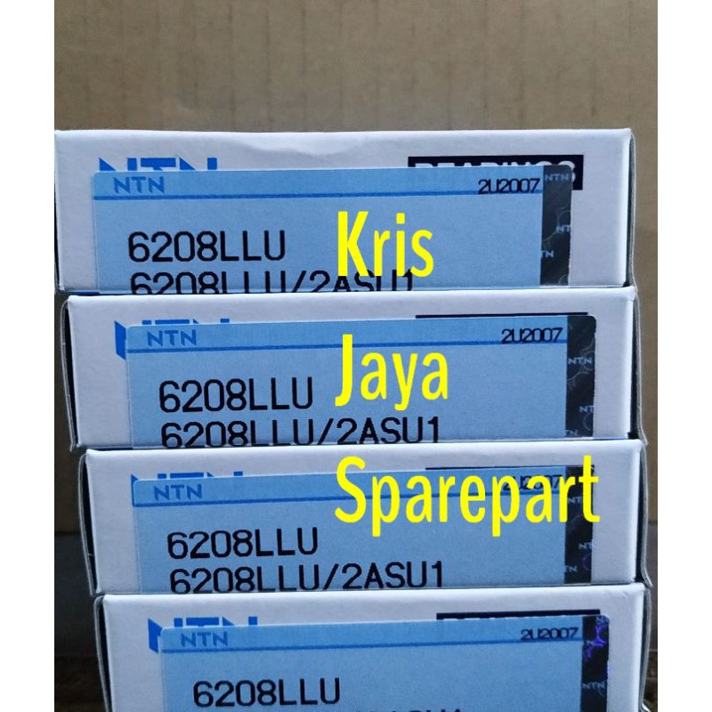 bearing 6208 2rs merk ntn japan