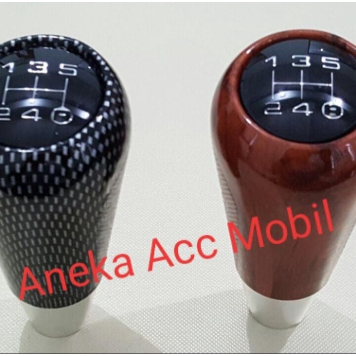 gear shift knob manual Carbon & Wood universal Toyota Agya