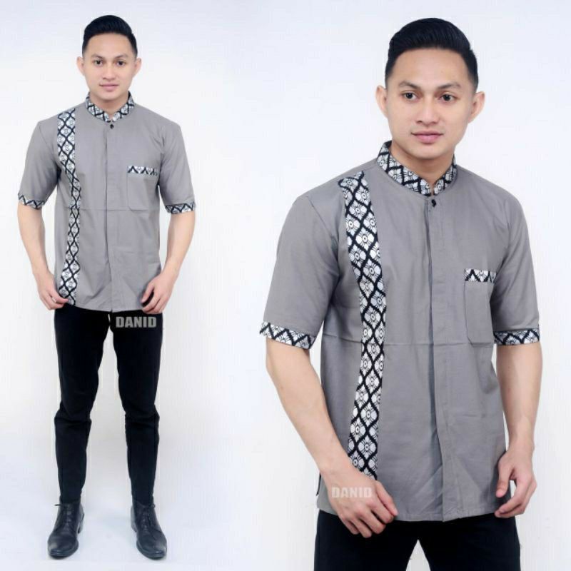 Baju Muslim Pria / Baju Koko Terbaru 2024 Size M, L, XL