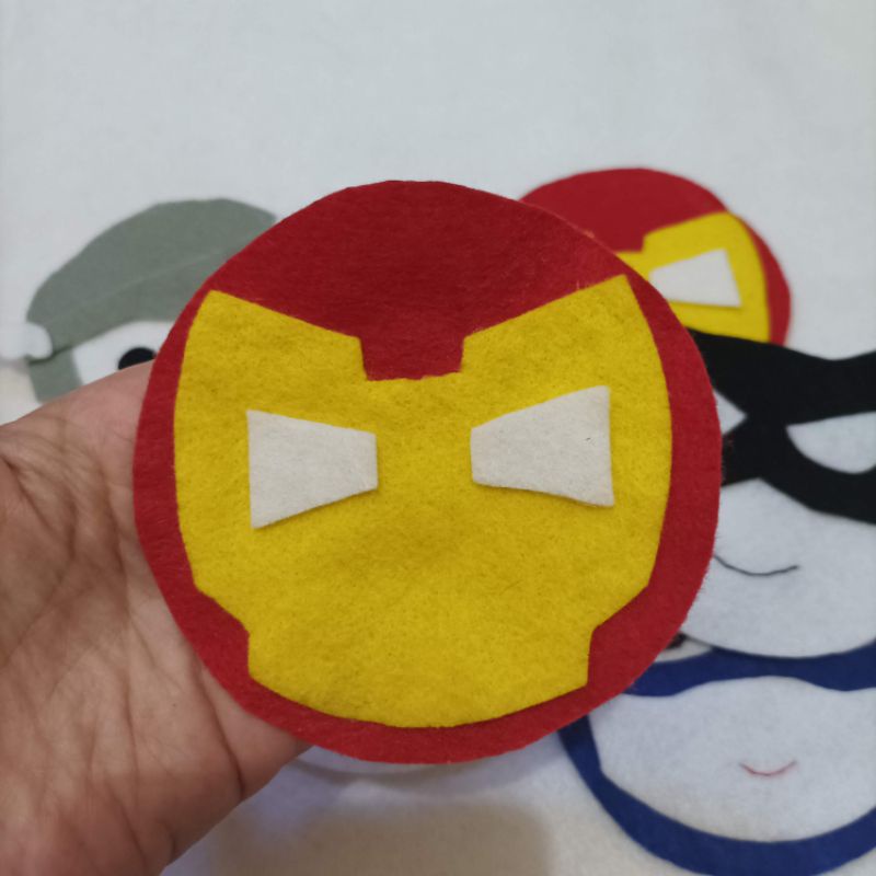 

amplop lebaran karakter superhero