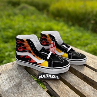 flame vans high tops