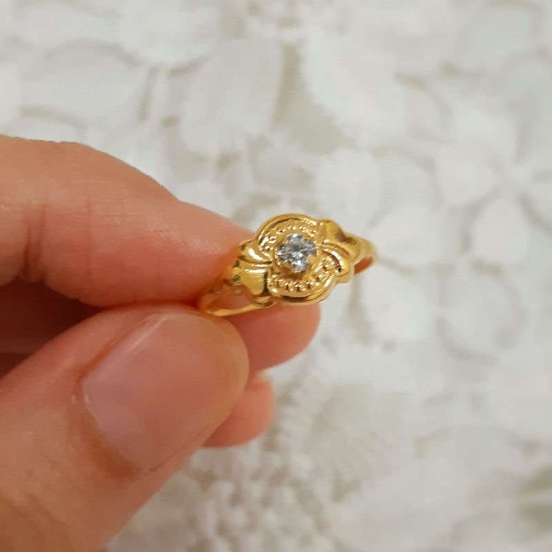 Cincin Mata Emas Muda 1/2 Gram