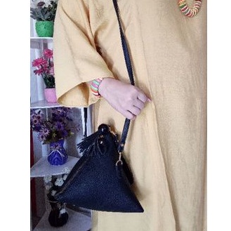 Tas Wanita Slempang Papirut Gundu Besar Terbaru Tali Panjang Terlaris COD