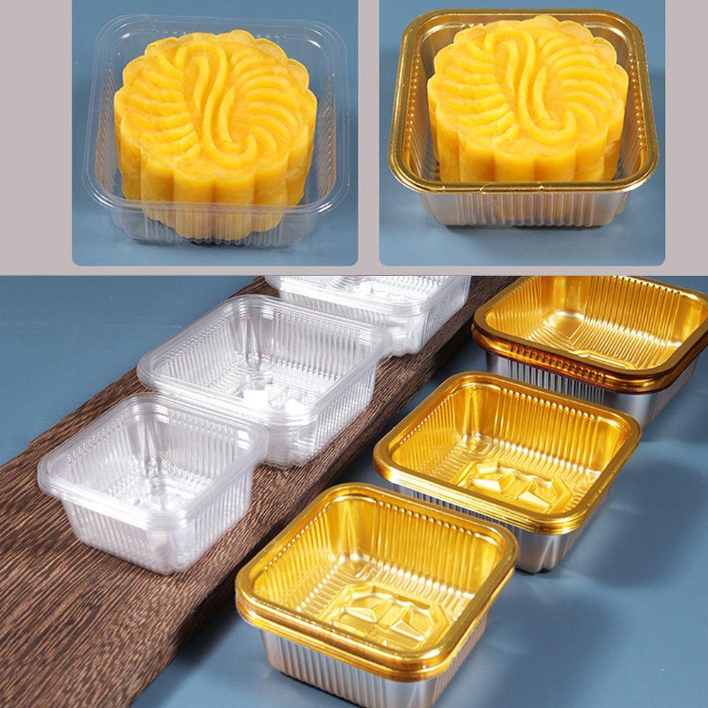 Solighter 100pcs Moon Cake Tray Inner DIY Dekorasi Kue Permen Salver