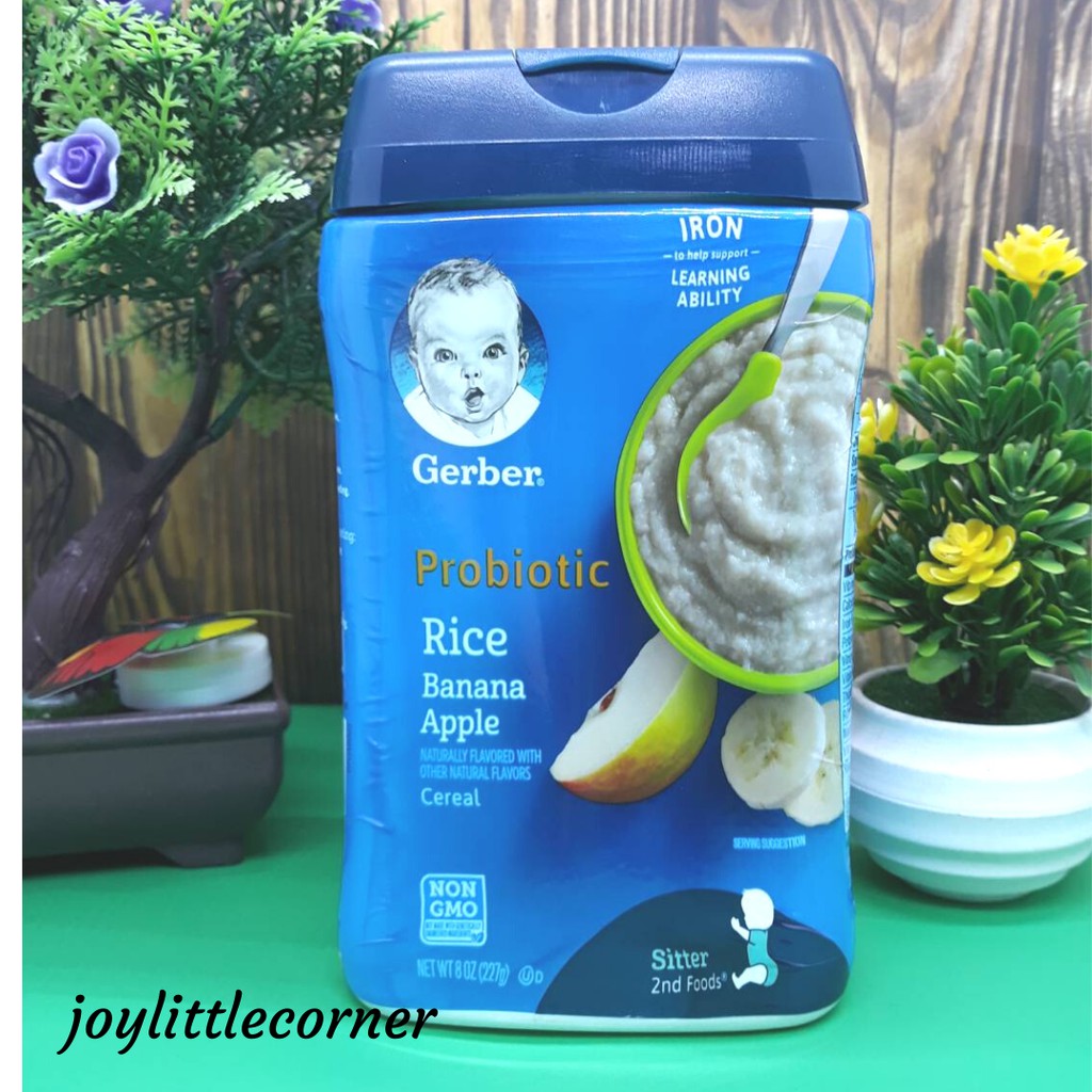 gerber probiotic rice banana apple