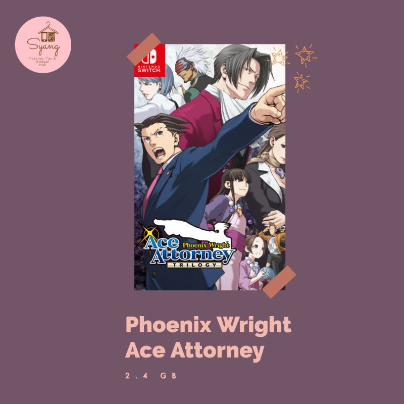 Phoenix Wright Ace Attorney Nintendo Switch