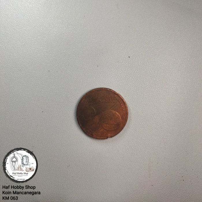 Koin Kuno 5 Euro Cent Tahun 2002