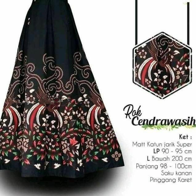 TERKINI* Rok batik/rok umbrella/rok payung batik/model rok batik terbaru 2020 PROMO