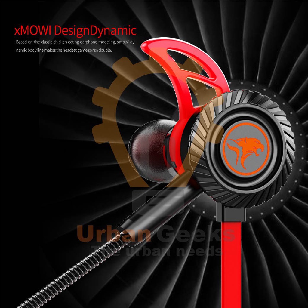 Plextone Xmowi RX1 Gaming Earphone Reduction Headset