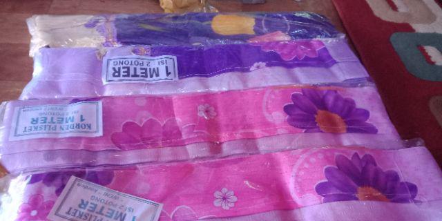 Gorden Murah Motif Bunga Tulip
