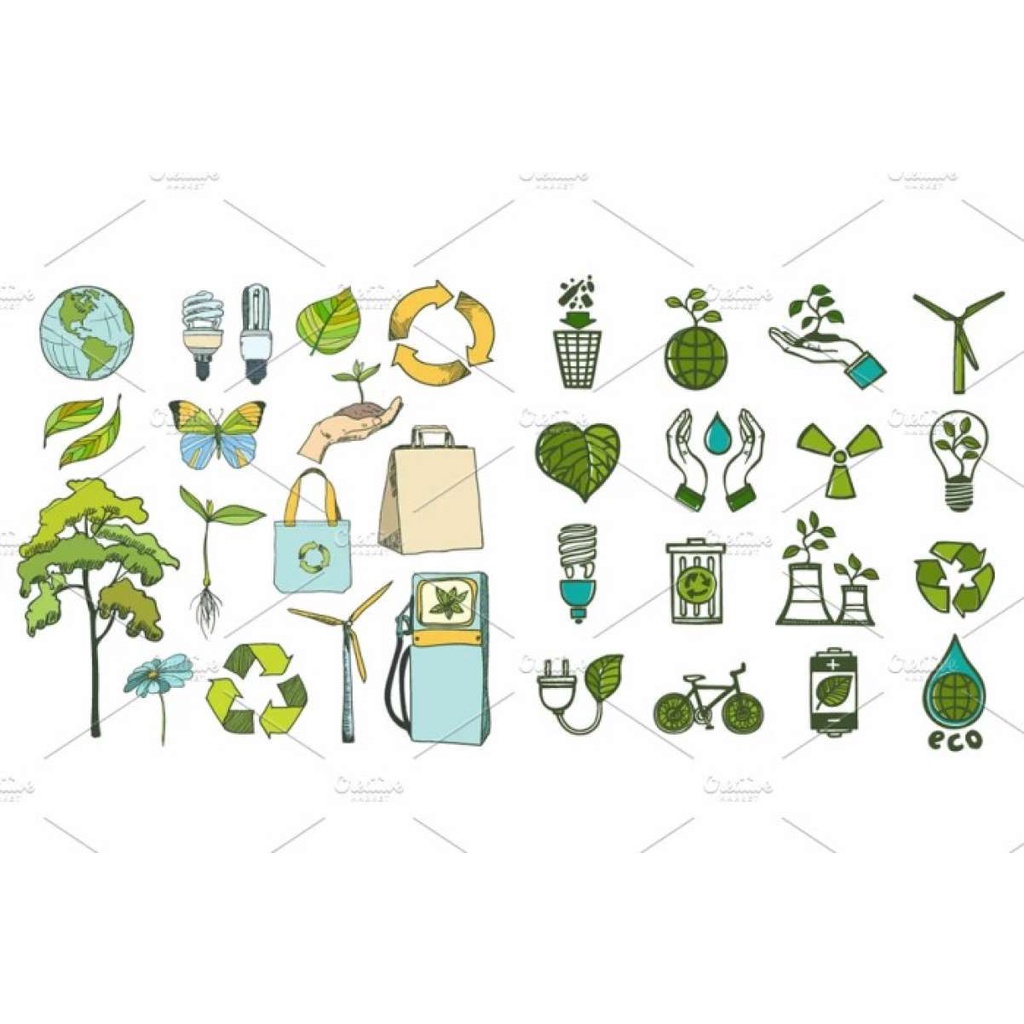 Mega Ecology Set - Vector Designs