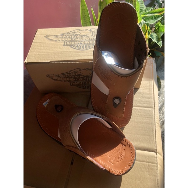SANDAL KULIT PRIA HARLEY DAVIDSON