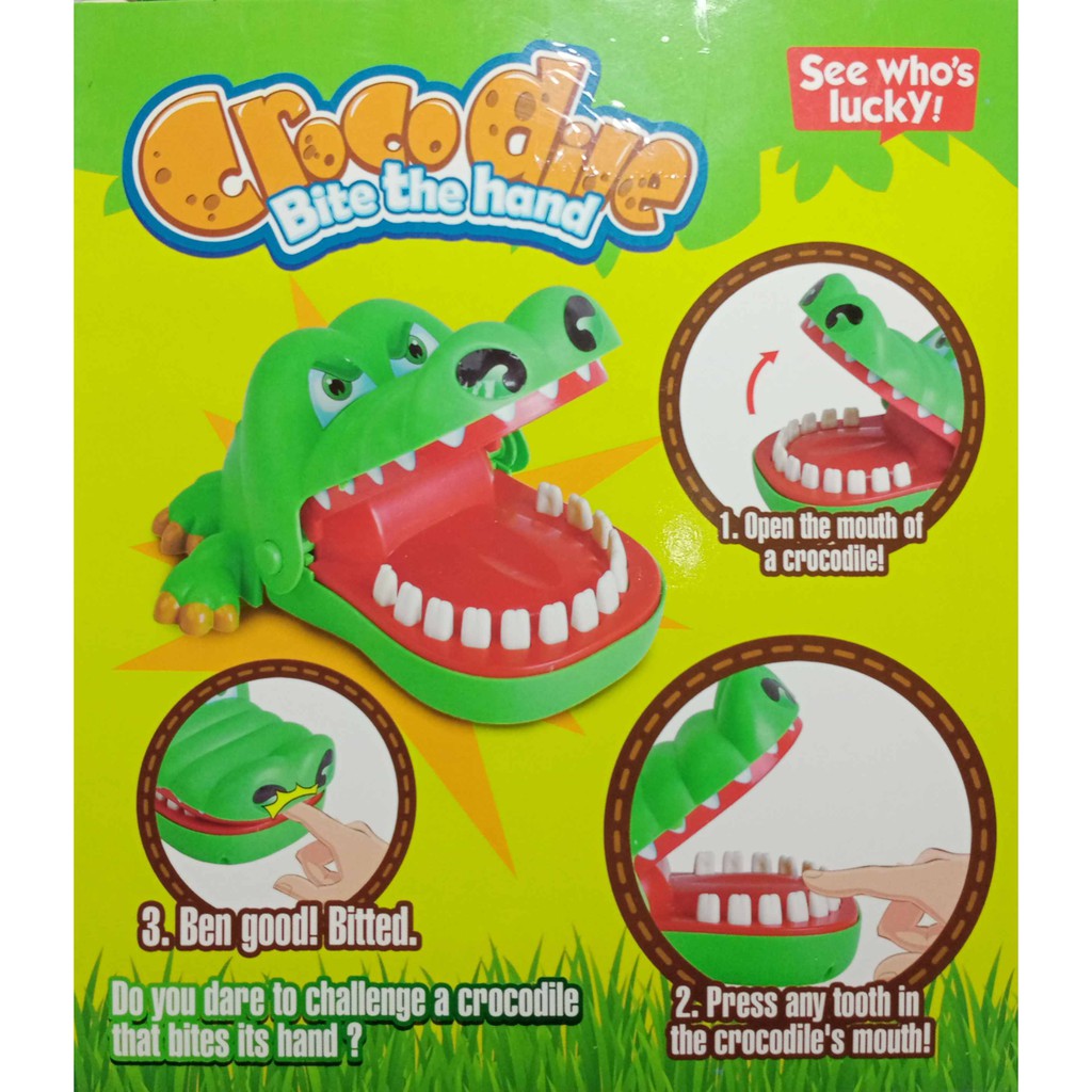 MAINAN GIGIT BUAYA Bite The Hand / Buaya Gigit Jari / Crocodile Dentist