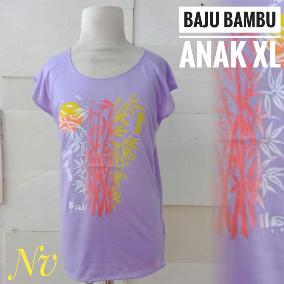 BAJU ANAK BAMBU UK.XL ( UMUR 7 - 10 TAHUN )