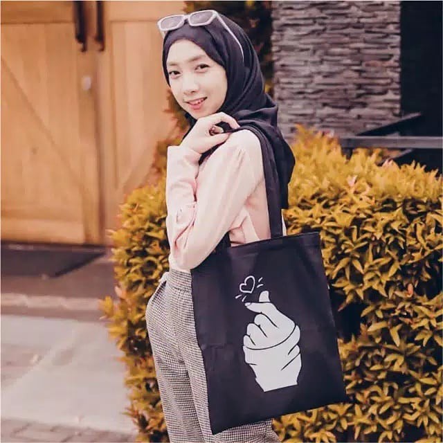 (BISA COD) TOTEBAG DRILL KOREA SARANGHAE