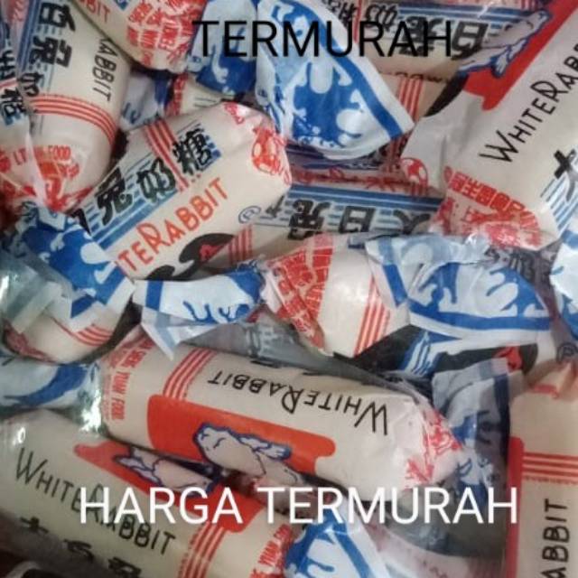 Sunnydayshop_ Permen Jadul White Rabbit Permen Jadul White Rabbit, Permen Panda Susu