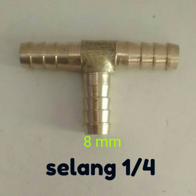 Jual Nepel Sambungan Selang T Cabang Diameter Mm Untuk Selang Shopee Indonesia