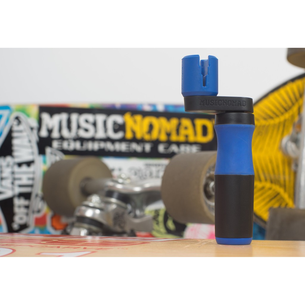 MUSIC NOMAD GRIP Winder - Rubber Lined, Dual Bearing Peg Winder