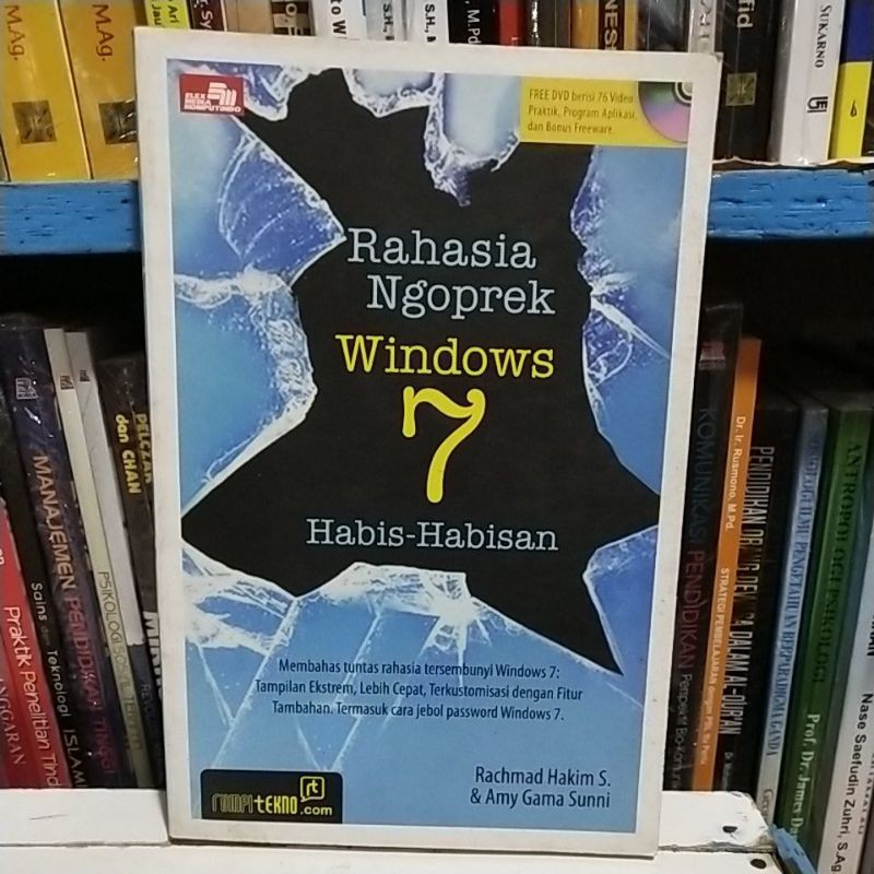 

Buku Rahasia ngoprek windows 7 Habis-habisan original buku bekas