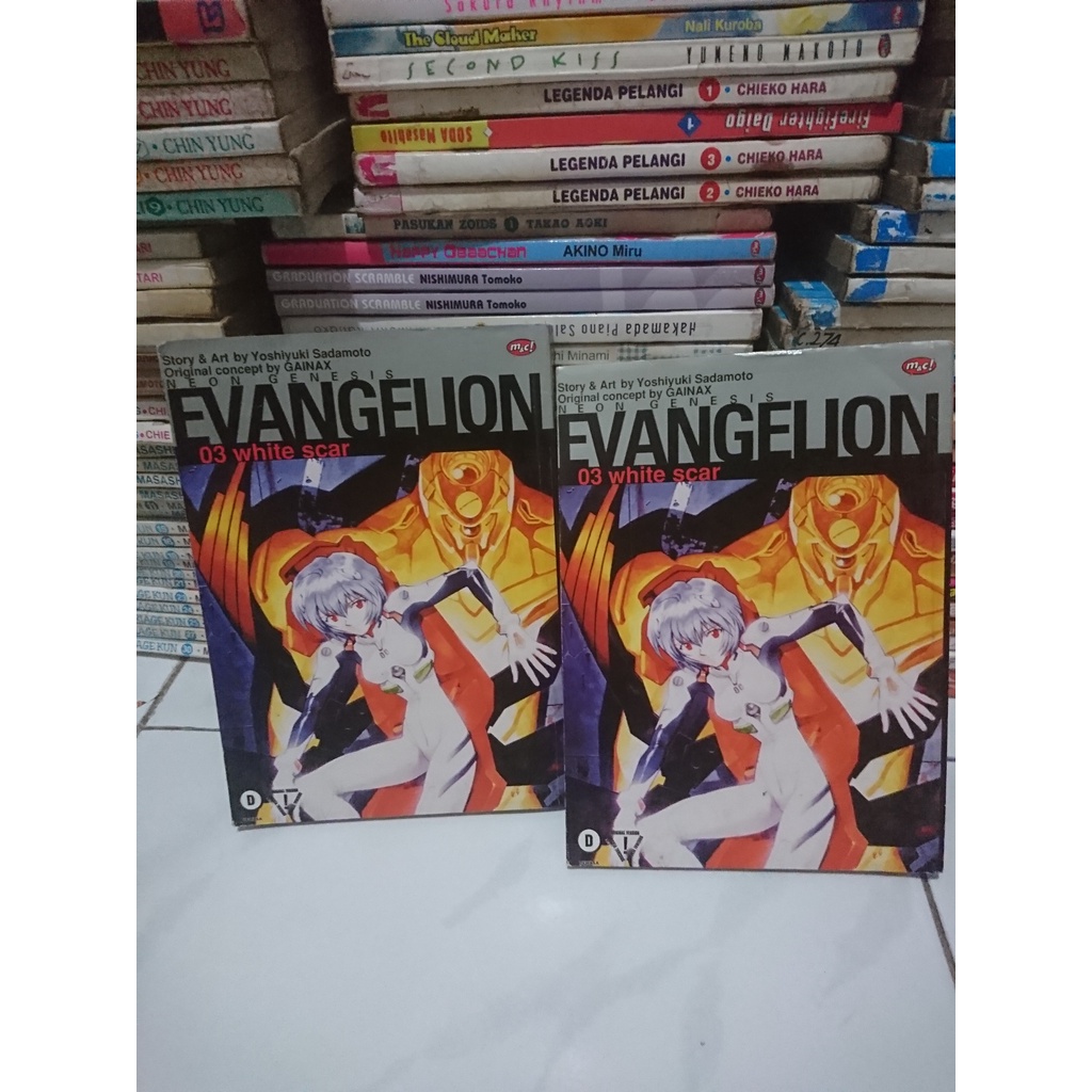 Komik Neon Genesis Evangelion 03 White Scar