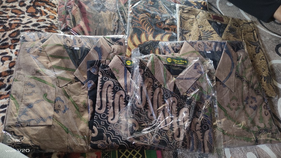 Batik Pria Lamdagati Emas Full Furing Katun Halus Sragenan Ori Solo