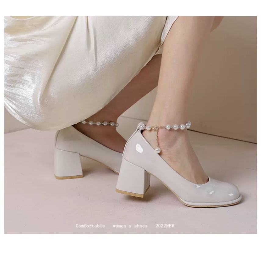 35132 Mary Jane shoes, women's shoes, timeless,Sepatu Mary Jane, sepatu wanita, tak lekang oleh waktu,tinggi 6CM