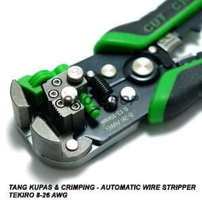 Tang Kupas Kabel Tang Potong Kabel Tang Jepit Skun Kabel TEKIRO Original / Tang Crimping Otomatis
