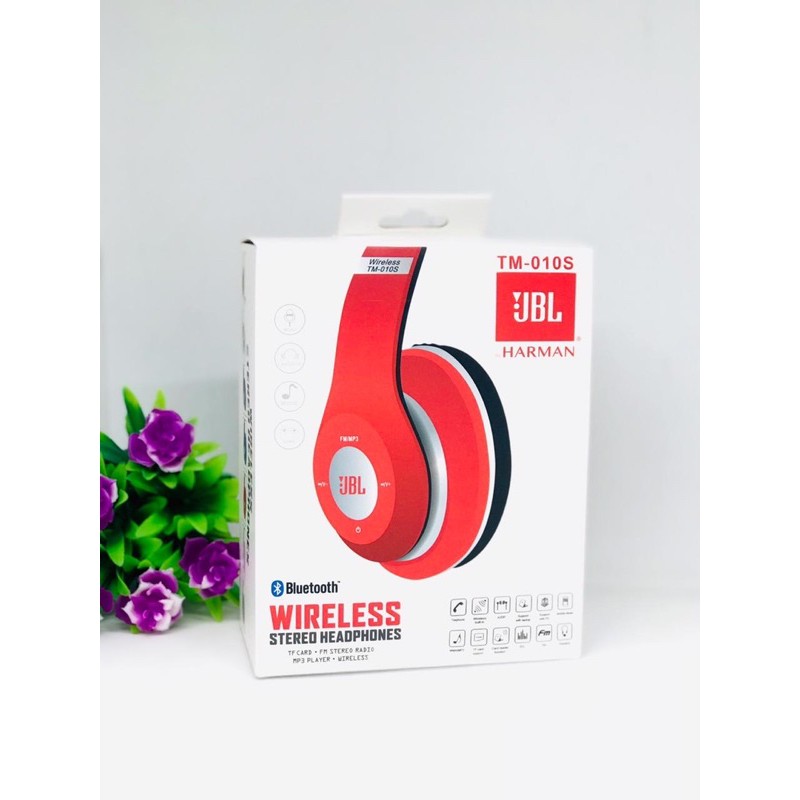 HEADPHONE BANDO TM010S J BLUETOOTH HEADSET VERSI 5.0 WIRELESS